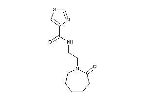 N-[2-(2-ketoazepan-1-yl)ethyl]thiazole-4-carboxamide