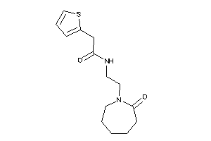 N-[2-(2-ketoazepan-1-yl)ethyl]-2-(2-thienyl)acetamide