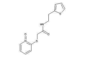 2-[(1-keto-2-pyridyl)thio]-N-[2-(2-thienyl)ethyl]acetamide