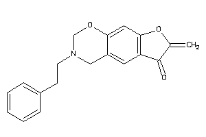 Image of 7-methylene-3-phenethyl-2,4-dihydrofuro[3,2-g][1,3]benzoxazin-6-one