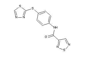 N-[4-(1,3,4-thiadiazol-2-ylthio)phenyl]-1,2,5-thiadiazole-3-carboxamide