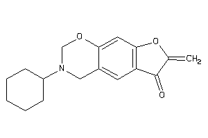 3-cyclohexyl-7-methylene-2,4-dihydrofuro[3,2-g][1,3]benzoxazin-6-one
