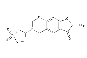 Image of 3-(1,1-diketothiolan-3-yl)-7-methylene-2,4-dihydrofuro[3,2-g][1,3]benzoxazin-6-one