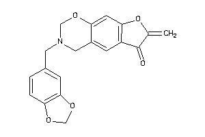 7-methylene-3-piperonyl-2,4-dihydrofuro[3,2-g][1,3]benzoxazin-6-one