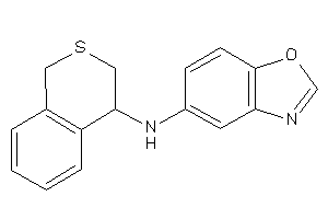 1,3-benzoxazol-5-yl(isothiochroman-4-yl)amine