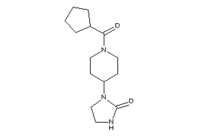 1-[1-(cyclopentanecarbonyl)-4-piperidyl]-2-imidazolidinone