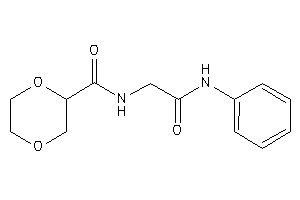 N-(2-anilino-2-keto-ethyl)-1,4-dioxane-2-carboxamide