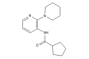 N-(2-piperidino-3-pyridyl)cyclopentanecarboxamide