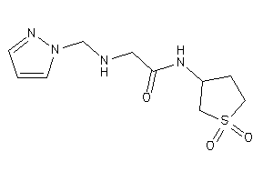 N-(1,1-diketothiolan-3-yl)-2-(pyrazol-1-ylmethylamino)acetamide