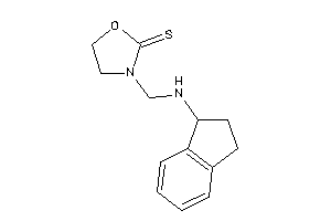 3-[(indan-1-ylamino)methyl]oxazolidine-2-thione