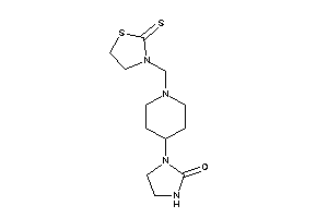 1-[1-[(2-thioxothiazolidin-3-yl)methyl]-4-piperidyl]-2-imidazolidinone