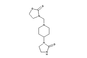 1-[1-[(2-thioxooxazolidin-3-yl)methyl]-4-piperidyl]-2-imidazolidinone