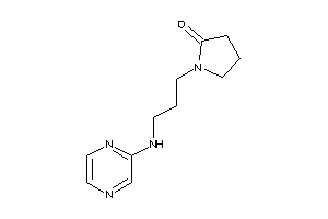 1-[3-(pyrazin-2-ylamino)propyl]-2-pyrrolidone