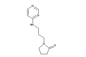 1-[3-(4-pyrimidylamino)propyl]-2-pyrrolidone