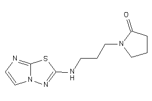 1-[3-(imidazo[2,1-b][1,3,4]thiadiazol-2-ylamino)propyl]-2-pyrrolidone