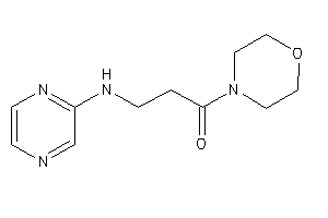 1-morpholino-3-(pyrazin-2-ylamino)propan-1-one