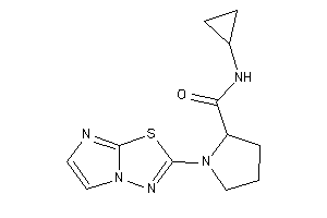 N-cyclopropyl-1-imidazo[2,1-b][1,3,4]thiadiazol-2-yl-pyrrolidine-2-carboxamide