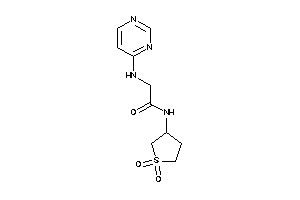 N-(1,1-diketothiolan-3-yl)-2-(4-pyrimidylamino)acetamide