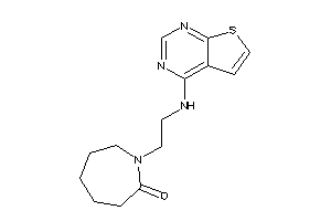 1-[2-(thieno[2,3-d]pyrimidin-4-ylamino)ethyl]azepan-2-one