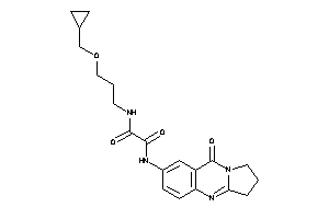 N-[3-(cyclopropylmethoxy)propyl]-N'-(9-keto-2,3-dihydro-1H-pyrrolo[2,1-b]quinazolin-7-yl)oxamide