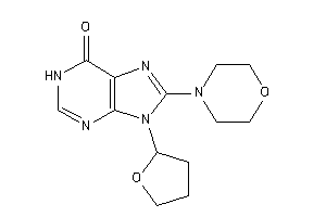 8-morpholino-9-(tetrahydrofuryl)hypoxanthine