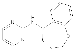 2-pyrimidyl(2,3,4,5-tetrahydro-1-benzoxepin-5-yl)amine