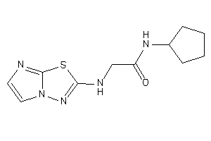 N-cyclopentyl-2-(imidazo[2,1-b][1,3,4]thiadiazol-2-ylamino)acetamide