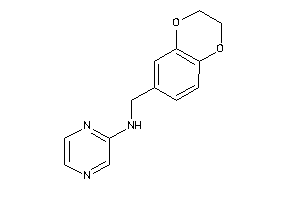 2,3-dihydro-1,4-benzodioxin-7-ylmethyl(pyrazin-2-yl)amine