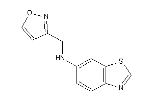 1,3-benzothiazol-6-yl(isoxazol-3-ylmethyl)amine