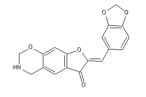 Image of 7-piperonylidene-3,4-dihydro-2H-furo[3,2-g][1,3]benzoxazin-6-one