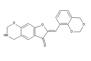 7-(4H-1,3-benzodioxin-8-ylmethylene)-3,4-dihydro-2H-furo[3,2-g][1,3]benzoxazin-6-one