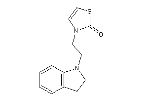 3-(2-indolin-1-ylethyl)-4-thiazolin-2-one