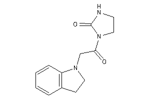 1-(2-indolin-1-ylacetyl)-2-imidazolidinone