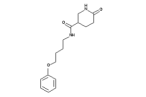 6-keto-N-(4-phenoxybutyl)nipecotamide