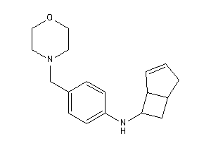 Image of 6-bicyclo[3.2.0]hept-3-enyl-[4-(morpholinomethyl)phenyl]amine