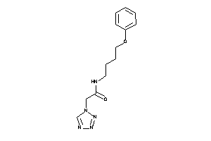 N-(4-phenoxybutyl)-2-(tetrazol-1-yl)acetamide