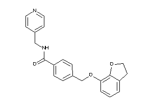 4-(coumaran-7-yloxymethyl)-N-(4-pyridylmethyl)benzamide