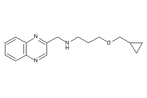 3-(cyclopropylmethoxy)propyl-(quinoxalin-2-ylmethyl)amine