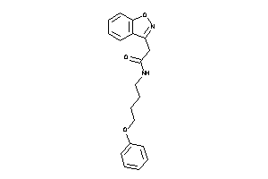 2-indoxazen-3-yl-N-(4-phenoxybutyl)acetamide