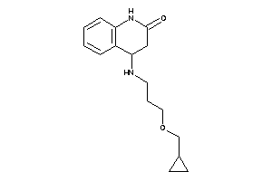 4-[3-(cyclopropylmethoxy)propylamino]-3,4-dihydrocarbostyril