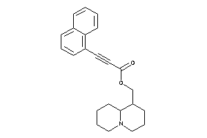 3-(1-naphthyl)propiolic Acid Quinolizidin-1-ylmethyl Ester