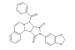 1,3-benzodioxol-5-yl(benzoyl)BLAHquinone