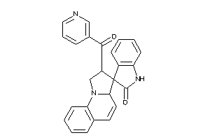 2-nicotinoylspiro[2,3a-dihydro-1H-pyrrolo[1,2-a]quinoline-3,3'-indoline]-2'-one