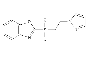 2-(2-pyrazol-1-ylethylsulfonyl)-1,3-benzoxazole