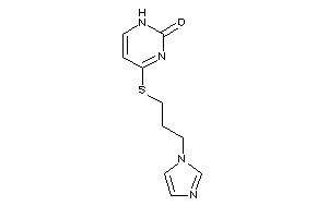 4-(3-imidazol-1-ylpropylthio)-1H-pyrimidin-2-one