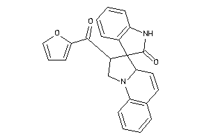 2-(2-furoyl)spiro[2,3a-dihydro-1H-pyrrolo[1,2-a]quinoline-3,3'-indoline]-2'-one