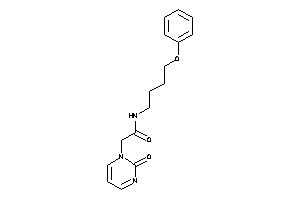 2-(2-ketopyrimidin-1-yl)-N-(4-phenoxybutyl)acetamide