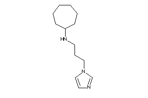 Cycloheptyl(3-imidazol-1-ylpropyl)amine