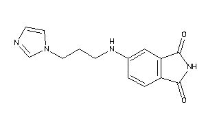 5-(3-imidazol-1-ylpropylamino)isoindoline-1,3-quinone