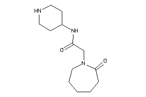 2-(2-ketoazepan-1-yl)-N-(4-piperidyl)acetamide